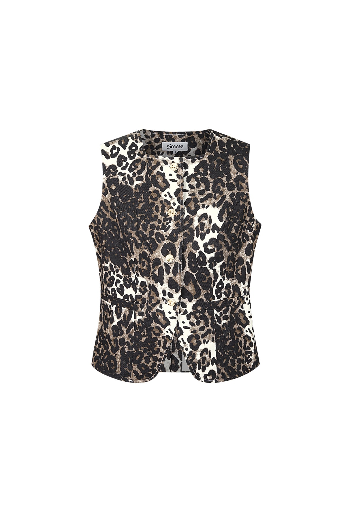 Panterprint gilet
